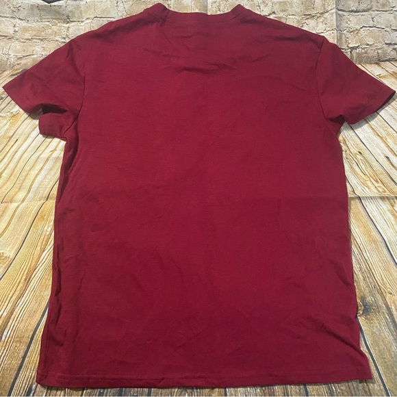 NEW Maroon I Just Want To Drink Hot Cocoa Hallmark Movies Christmas T Shirt - Picture 3 of 4